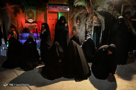 مراسم وداع با پیکر شهید غلامی