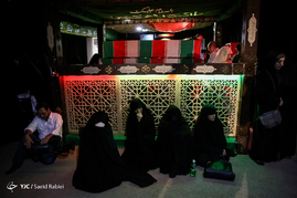 مراسم وداع با پیکر شهید غلامی