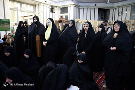 مراسم تشییع پیکر شهید غلامی در میدان بروجردی تهران