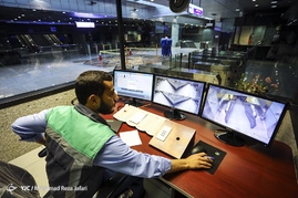 تست آخر خط يك مترو اصفهان
