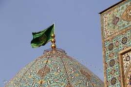 مراسم افتتاح صحن مطهر حضرت معصومه (س) به مناسبت دهه کرامت در حرم شاهچراغ (ع) شیراز