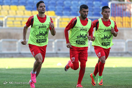 تمرین تیم فوتبال پرسپولیس