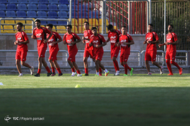 تمرین تیم فوتبال پرسپولیس