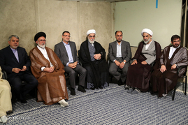 دیدار مسئولان، کارگزاران و دست‌اندرکاران حج با رهبر معظم انقلاب