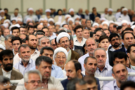 دیدار مسئولان، کارگزاران و دست‌اندرکاران حج با رهبر معظم انقلاب