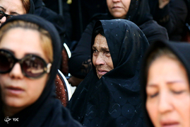 مراسم تشییع پیکر محمود جهان