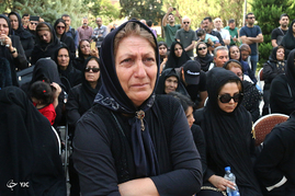 مراسم تشییع پیکر محمود جهان