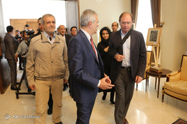 ورود روسای مجالس اسپانیا، لبنان و کره جنوبی برای شرکت در مراسم تحلیف رئیس جمهور