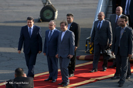 ورود روسای مجالس اسپانیا، لبنان و کره جنوبی برای شرکت در مراسم تحلیف رئیس جمهور