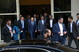 ورود روسای مجالس اسپانیا، لبنان و کره جنوبی برای شرکت در مراسم تحلیف رئیس جمهور