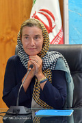 دیدارهای امروز فدریکا موگرینی مسئول سیاست خارجی اتحادیه اروپا با کمال خرازی رییس شورای راهبردی روابط خارجی و علی اکبر ولایتی رییس مرکز تحقیقات استراتژیک مجمع تشخیص مصلحت نظام