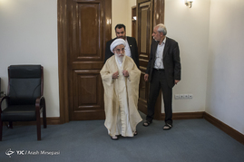 دیدار رئیس مجلس خبرگان رهبری با رئیس مجلس سنای پاکستان