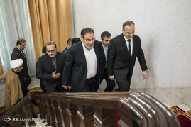 دیدار نخست وزیر سوریه با شمخانی