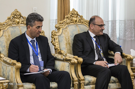 دیدار نخست وزیر سوریه با شمخانی