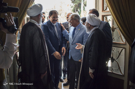 دیدار رئیس قوه قضائیه با رئیس مجلس سنای پاکستان