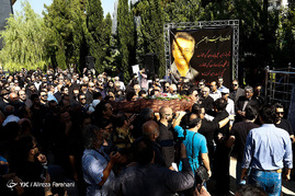 مراسم تشییع زنده‌یاد ناصر فرهودی