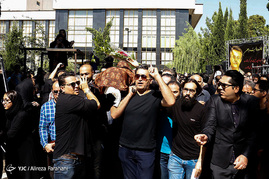 مراسم تشییع زنده‌یاد ناصر فرهودی