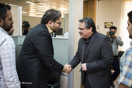 بازدید قائم مقام رئیس سازمان توسعه و تجارت از باشگاه خبرنگاران جوان