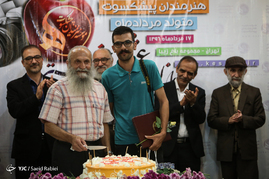 مراسم جشن تولد هنرمندان پیشکسوت متولد مرداد ماه