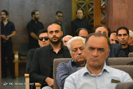 مراسم ختم زنده یاد ناصر فرهودی در مسجد جامع شهرک غرب