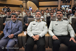 مراسم تودیع و معارفه رئیس پلیس تهران