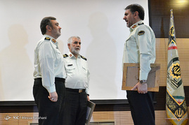 مراسم تودیع و معارفه رئیس پلیس تهران