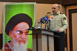 مراسم تودیع و معارفه رئیس پلیس تهران