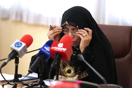 آخرين نشست خبری الهام امین زاده دستيار ويژه حقوقی رئيس‌جمهور