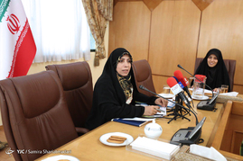 آخرين نشست خبری الهام امین زاده دستيار ويژه حقوقی رئيس‌جمهور