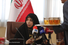 آخرين نشست خبری الهام امین زاده دستيار ويژه حقوقی رئيس‌جمهور