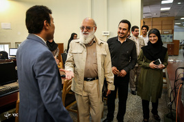 حضور مهدی چمران در باشگاه خبرنگاران جوان