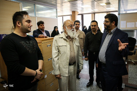حضور مهدی چمران در باشگاه خبرنگاران جوان
