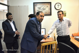 حضور محمد پرورش مدیر‌عامل شركت آب و فاضلاب استان تهران در باشگاه خبرنگاران جوان