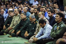 مراسم يادبود شهيد محسن حججی در نجف آباد اصفهان
