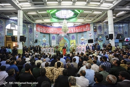 مراسم يادبود شهيد محسن حججی در نجف آباد اصفهان