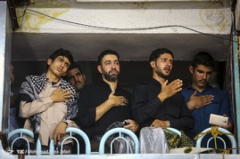 مراسم يادبود شهيد محسن حججی در نجف آباد اصفهان