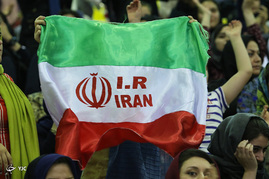 مسابقات والیبال انتخابی قهرمانی جهان بین تیم های ایران و قزاقستان - اردبیل