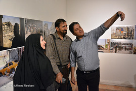 افتتاح نمایشگاه عکس موصل از جنگ تا زندگی در خانه هنرمندان