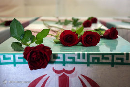 استقبال از پیکر ۱۹ شهید گمنام دفاع مقدس در مشهد