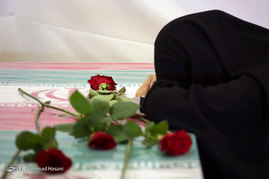 استقبال از پیکر ۱۹ شهید گمنام دفاع مقدس در مشهد
