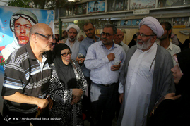 شهید کورسل فرانسوی در قم میزبان پدر شد
