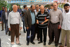 شهید کورسل فرانسوی در قم میزبان پدر شد