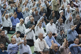 نماز عبادی - سیاسی جمعه تهران به امامت آیت الله سید احمد خاتمی