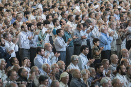 نماز عبادی - سیاسی جمعه تهران به امامت آیت الله سید احمد خاتمی