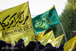 تشییع پیکرهای مطهر 19 شهید گمنام دفاع مقدس و یک شهید مدافع حرم در مشهد