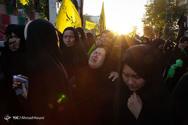 تشییع پیکرهای مطهر 19 شهید گمنام دفاع مقدس و یک شهید مدافع حرم در مشهد