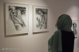نمایشگاه انفرادی آثار کیومرث کیاست