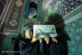 اجتماع عظیم جوادیون و وداع با شهدای گمنام دفاع مقدس در حرم مطهر رضوی