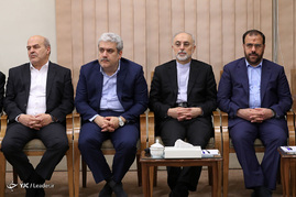 دیدار رئیس‌جمهور و اعضای هیأت دولت با رهبر معظم انقلاب