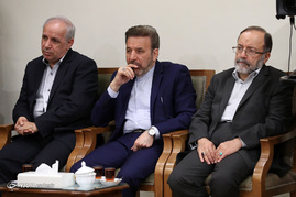 دیدار رئیس‌جمهور و اعضای هیأت دولت با رهبر معظم انقلاب